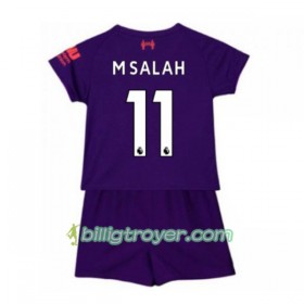 Billige Fotballdrakter Liverpool M Salah 11 Barn Bortedraktsett 2018/19 Kortermet